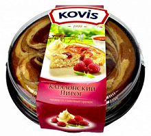 Пирог Kovis Малина со слив.кремом 400гр*6шт