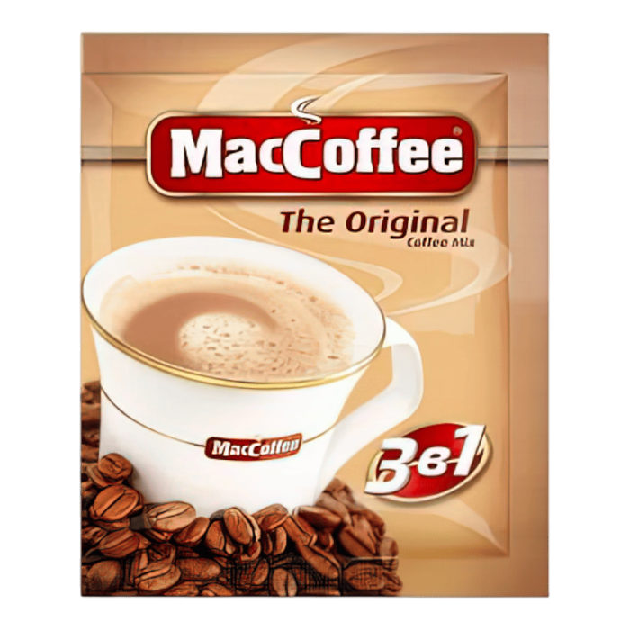 Кофе "MacCoffee Original 3в1" 1уп*50пак 20гр ( 20бл) штуки