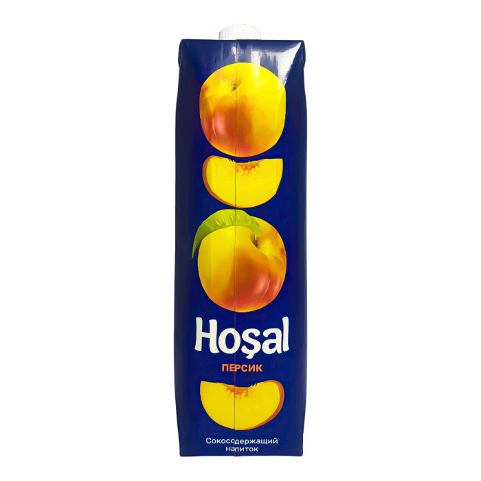 Сок (ХОСАЛ) Персик, HOSAL JUICE PEACH 1л*12шт (75уп/пал) штуки