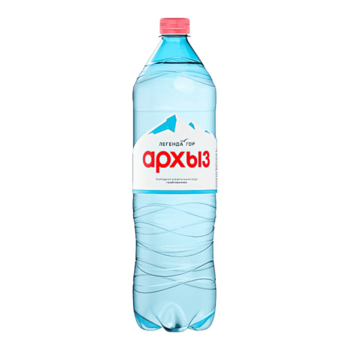 Архыз. Вода минеральная газ 1,5л*6шт (84 уп/пал)