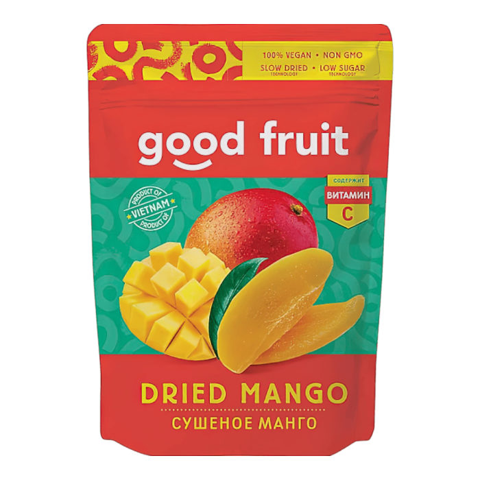 Манго сушеное GOOD FRUIT 90гр. РСС114 (90) штуки