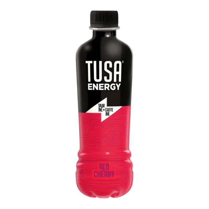 Энергетический напиток TUSA"RED CHERRY" 0,5л ПЭТх12шт(108уп/пал) штуки