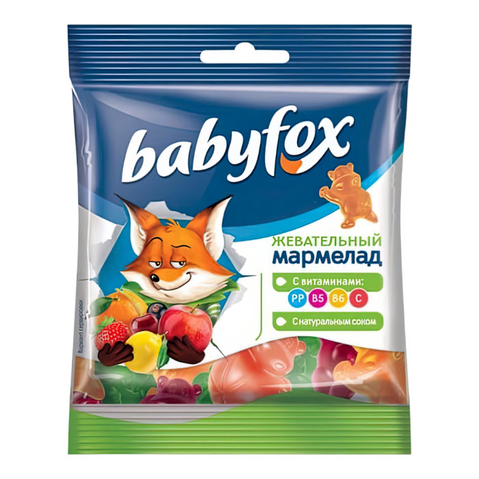 Мармелад BabyFox 30гр*90шт (ВМ538) (ВМ366) штуки