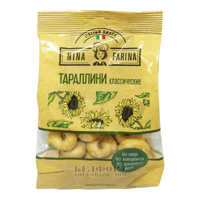 Тараллини Nina Farina классические 180гр*24шт(ВТ002) штуки