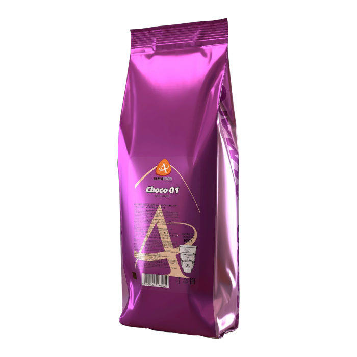 Горячий шоколад ALMAFOOD Choco 01 Rich Dark 1кг*8шт