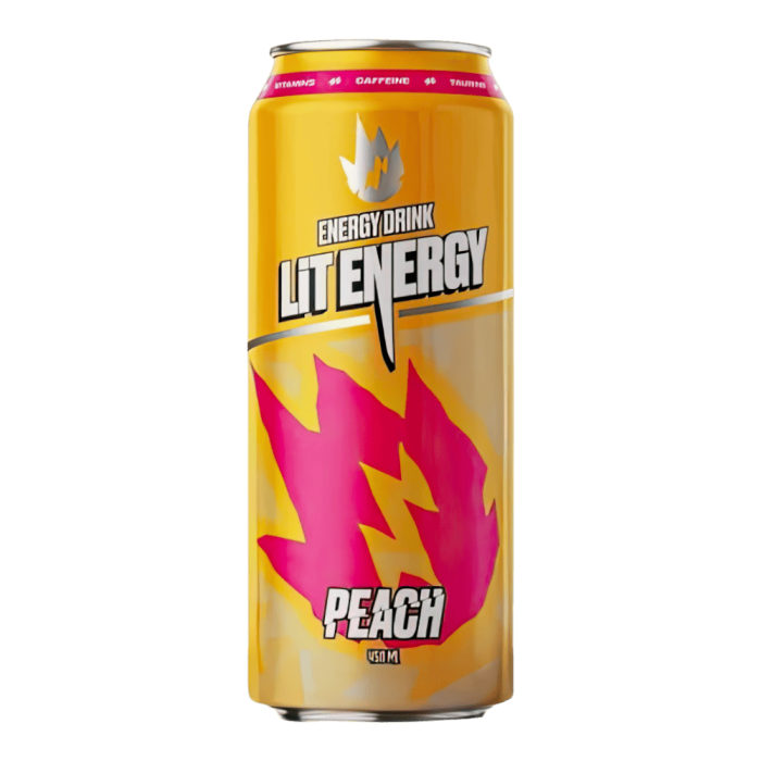 Энергетический напиток LIT ENERGY Персик-Манго 0,5л ж/бх24шт(63уп/пал) штуки !!!