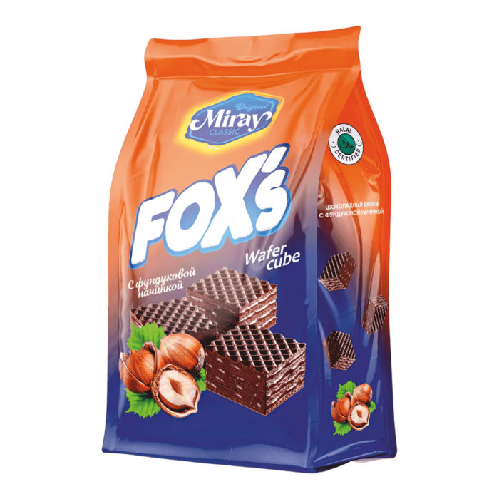 Вафли FOX'S с фундуковой начинкой 200 гр*12 шт штуки