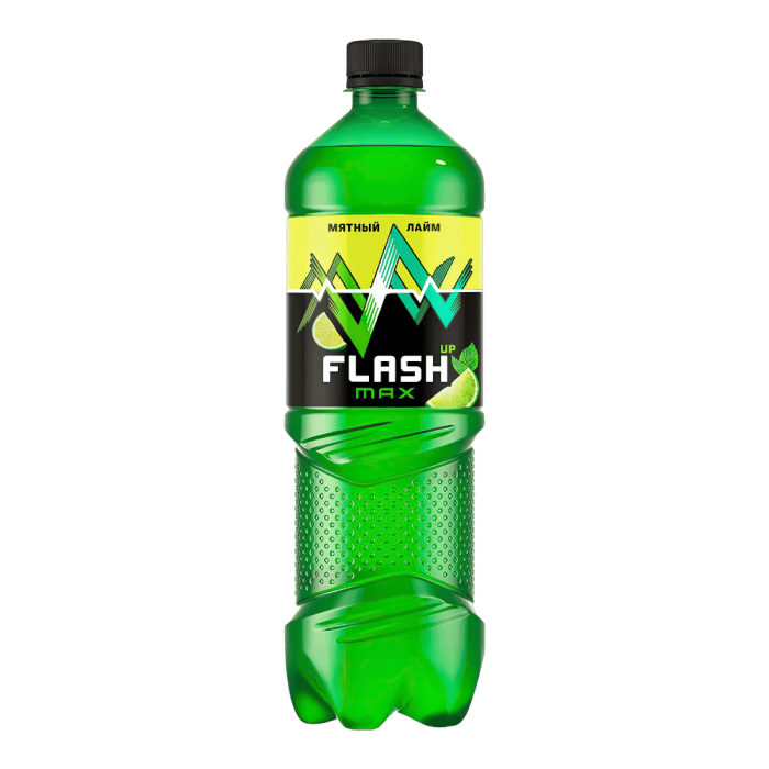 Энергетический напиток Fiash UP Мятный Лайм 1л*9шт(75уп/пал)ПЭТ штуки