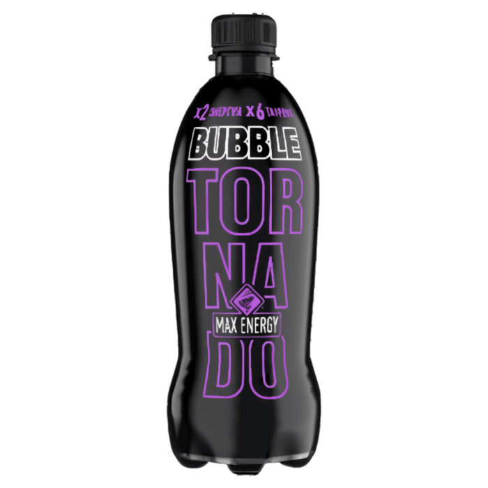 Энергетический напиток "ТорнадоEnergyBUBBLE" ПЭТ 0,47л*12шт штуки