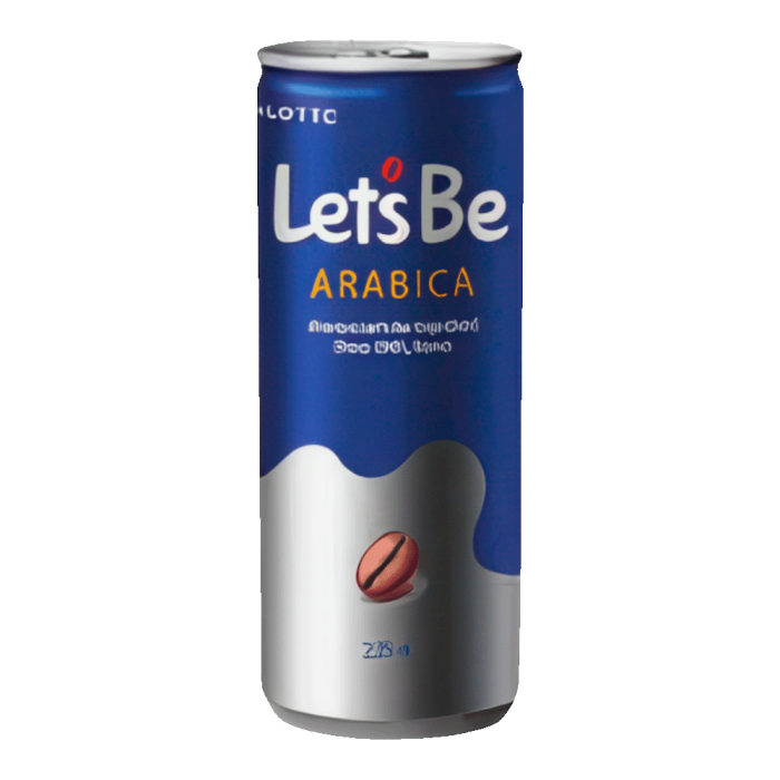 Холодный кофе Lotte "Let`s Be" Arabica 0,235л*30шт штуки (80)