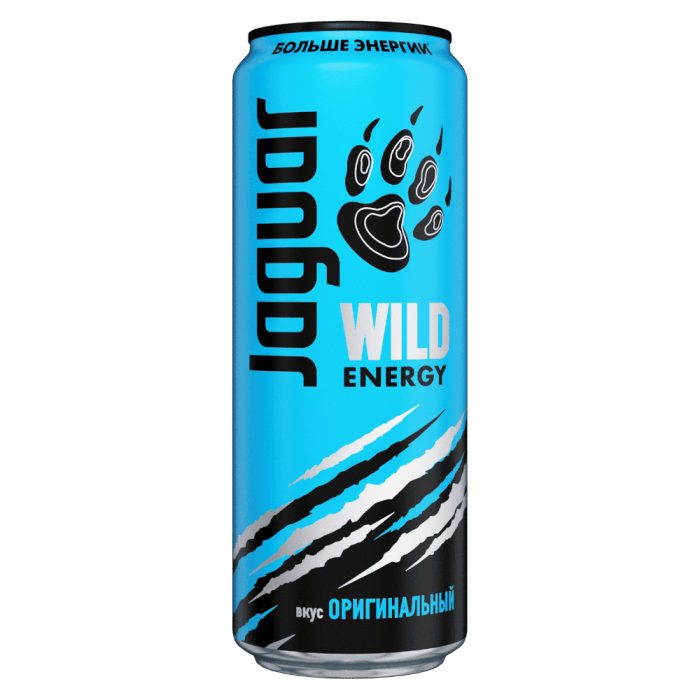 Ягуар Wild Вайлд Оригинальный 0,45л*12штЖ/Б(144 уп/пал) синий штуки