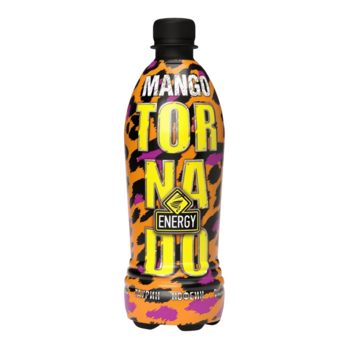 Энергетический напиток Tornado Mango пэт 0,47 л *12шт штуки
