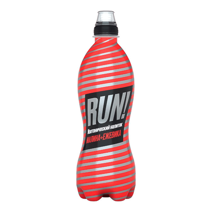 Напиток изотонический RUN Малина и Ежевика б/г 0,5л*12шт(80уп/пал) штуки