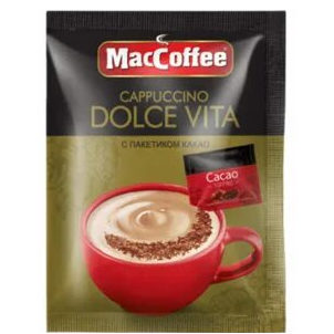 Кофе "MacCoffee" Cappuccino Dolce Vita 24гр*20пак*20уп