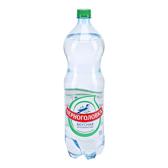 Черноголовка. Вода газ 1,5л*6шт (84 уп/пал)