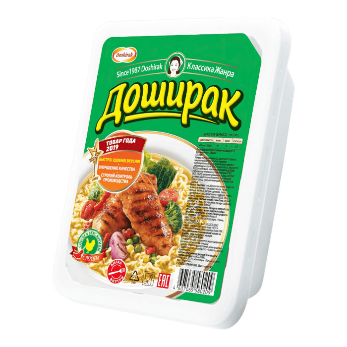 Доширак курица с ПЕРЦЕМ 90гр*24шт штуки