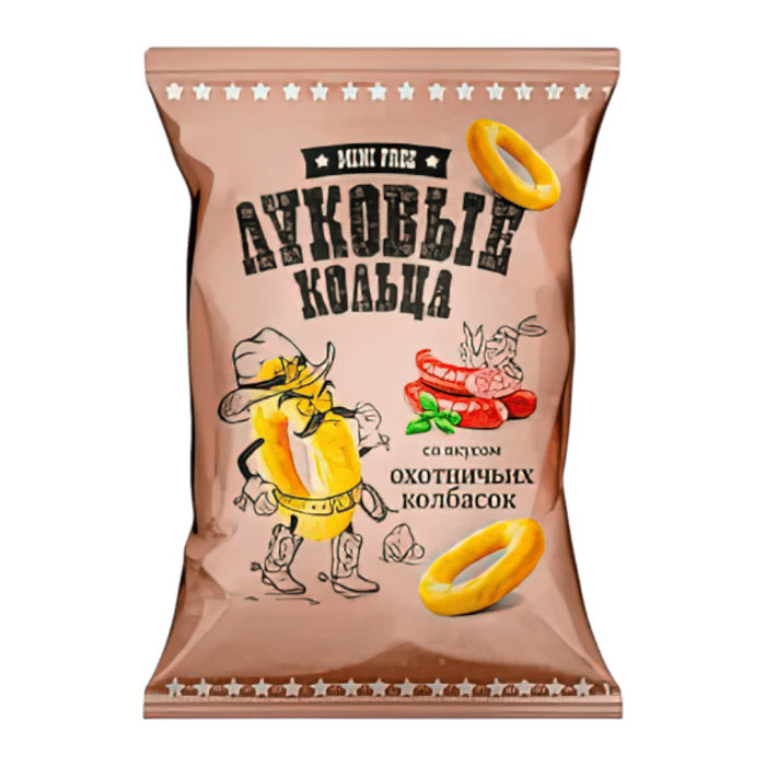 Луковые кольца "Mini Free"45г*24 шт Охотничьи колбаски (КВС445) штуки