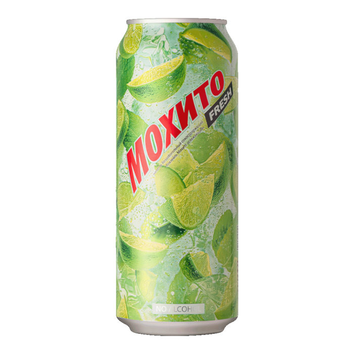Очаково."Мохито" освежающий ж/б 0,45л*24шт(72 уп/пал) штуки