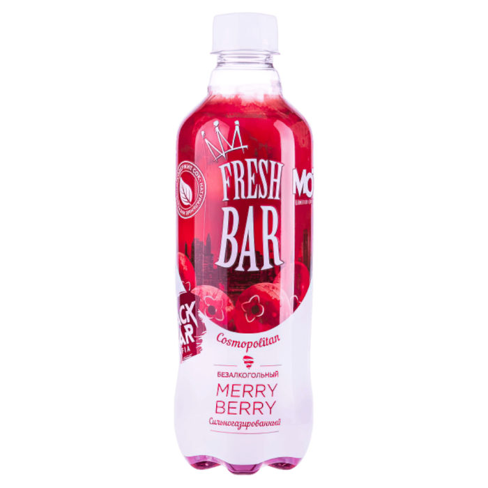 Фреш Бар "Marry Berry" 0,48л*12шт ПЭТ штуки