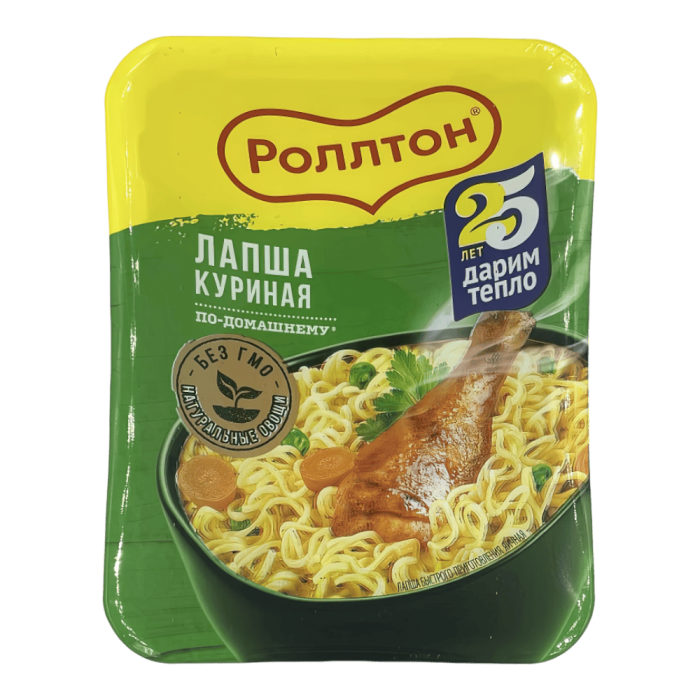 Роллтон лоток Курица. 90гр*24шт штуки