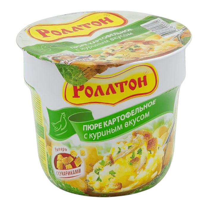 Роллтон-пюре стакан 40гр*24шт Курица штуки