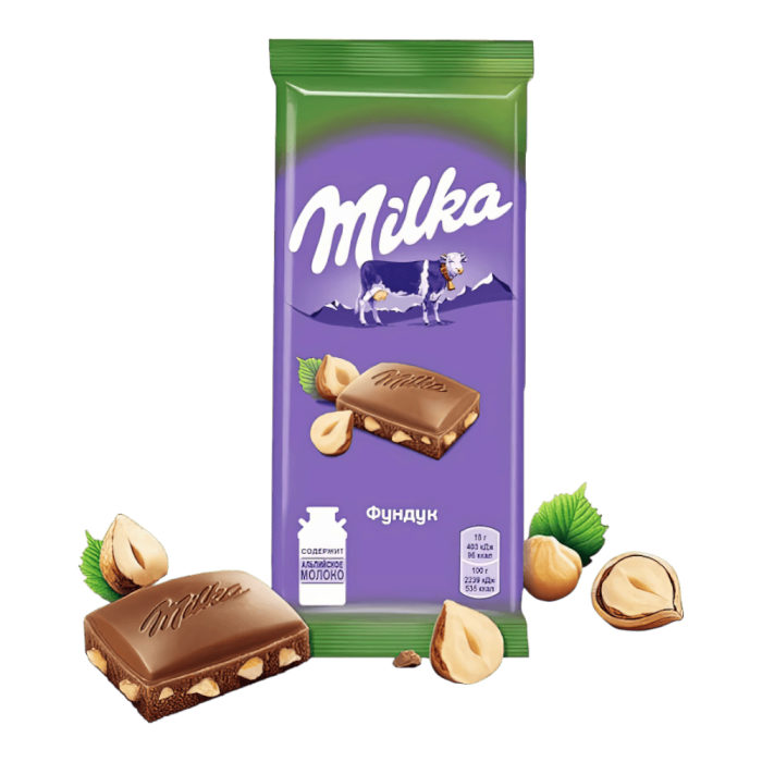Милка 80гр*20шт Дробленый Фундук 4310437 штуки