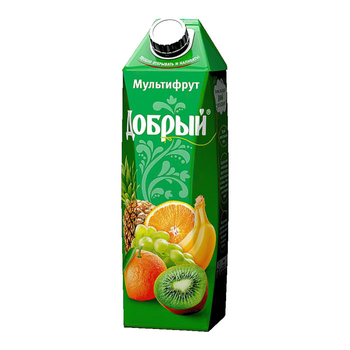 Сок "Добрый" Мультифрукт 1л*12шт штуки