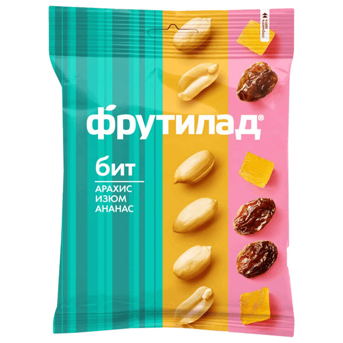 Фруктовая Смесь "Бит" 55гр*24шт штуки