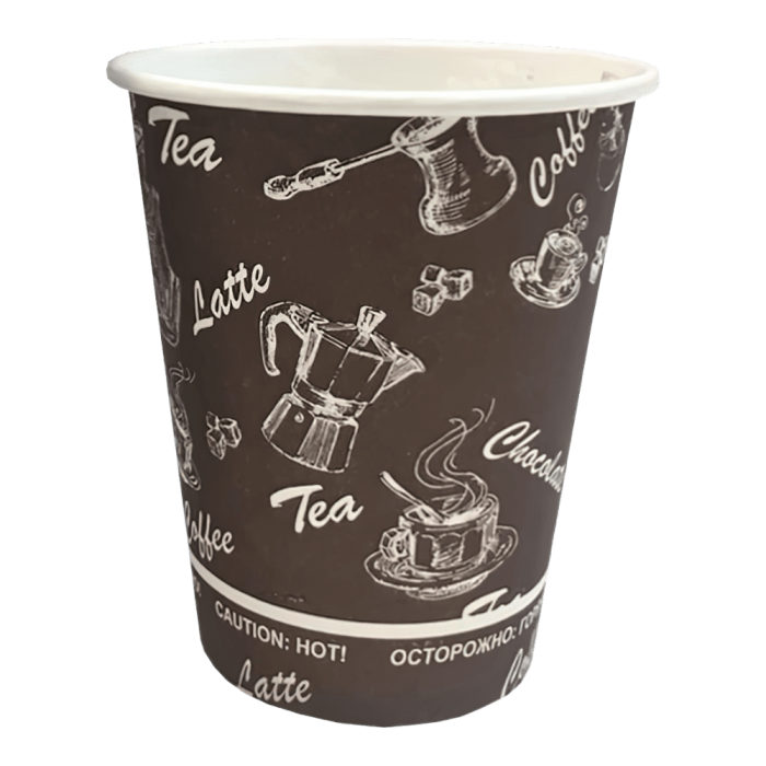 Стаканчик бум. 300мл Global Cups D-90 (50 шт/туба*20) 12oz