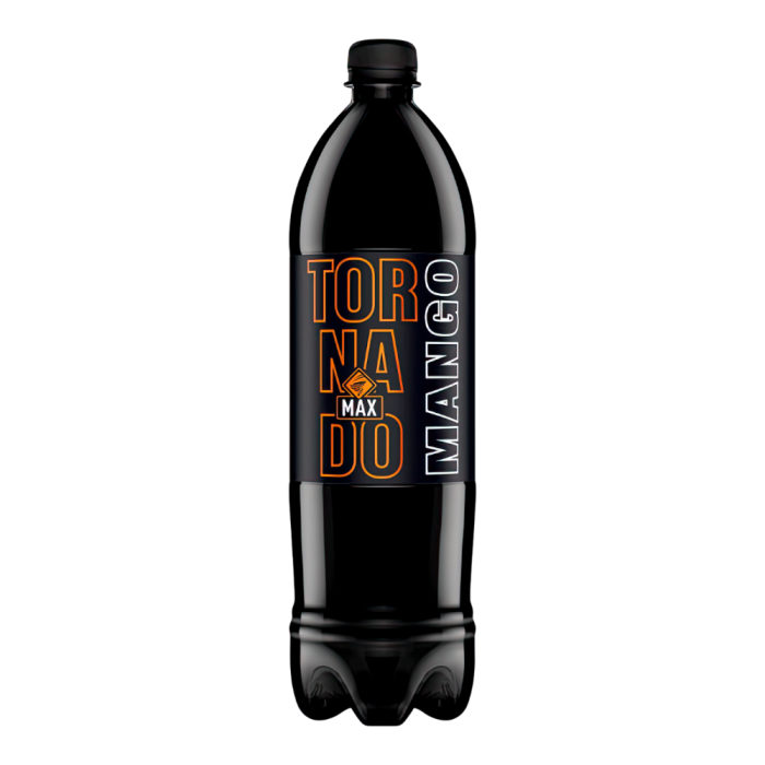 Энергетический напиток Tornado Max Mango Black пэт 1литр *6шт(125уп/пал) штуки