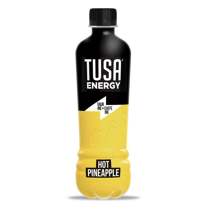 Энергетический напиток TUSA "HOT PINEAPPLE" 0,5л ПЭТ х 12шт(108уп/пал) штуки