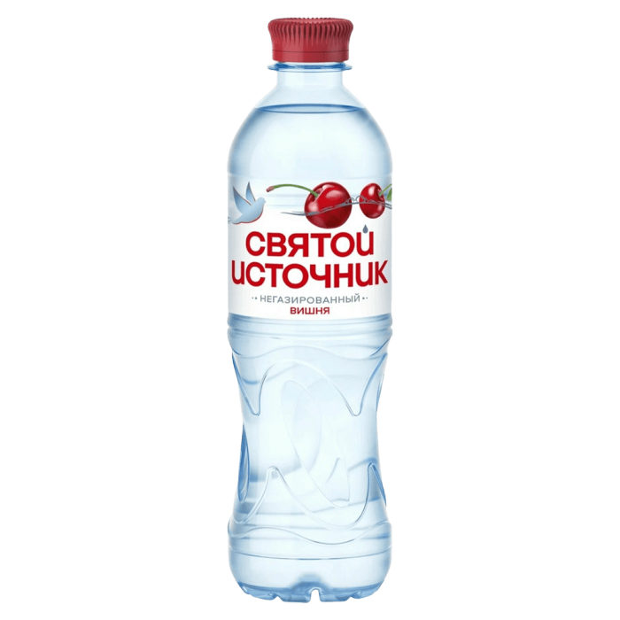 Святой источник Вишня б/г ПЭТ 0,5л*12шт ( 105 уп/пал) штуки
