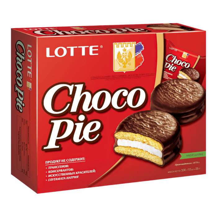 ЧокоПай 28гр*12шт*8бл LOTTE штуки (49)
