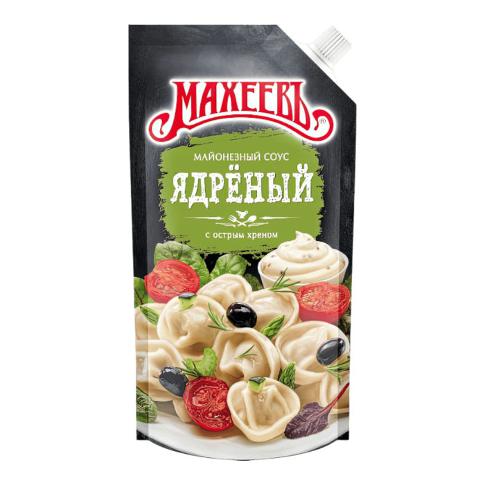 Соус майон. "Махеев" Ядреный дой-пак 200гр*20шт