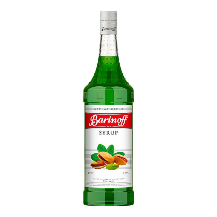 Сироп Barinoff Фисташки стекло 1000 мл - 22%