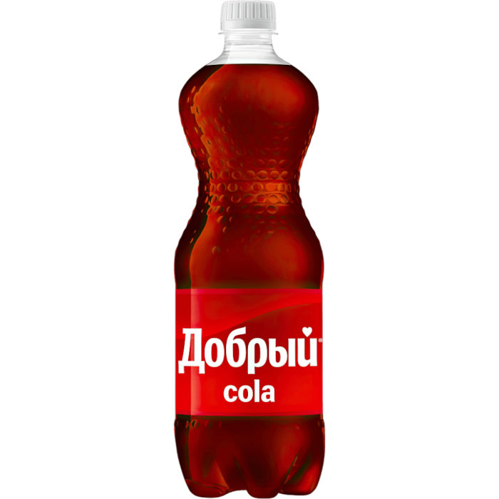 Добрый Кола ПЭТ 1л*12шт (60уп/пал) штуки