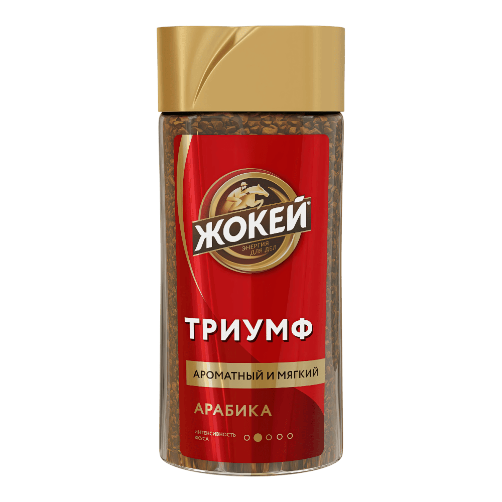 Кофе Жокей Триумф стекло Волна 95 гр*12шт