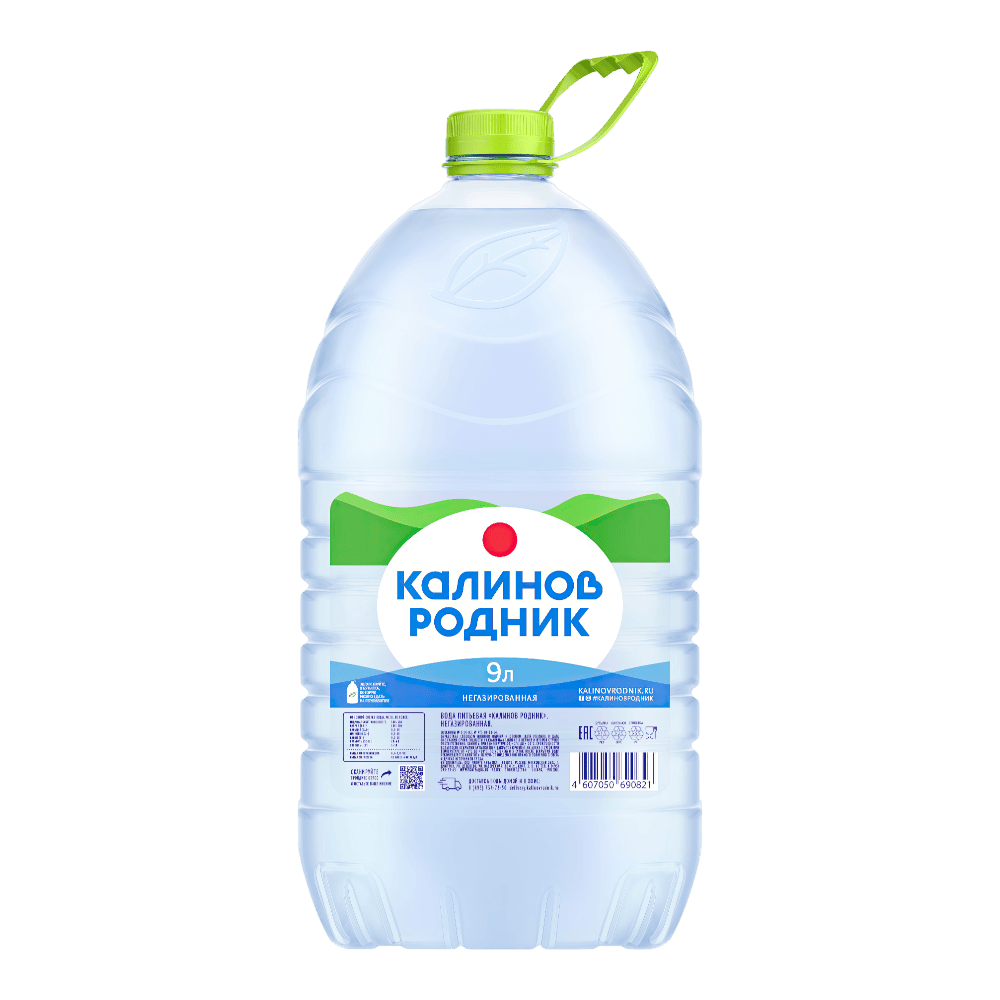 Калинов родник. Вода б/газ 9л (48 шт/пал)