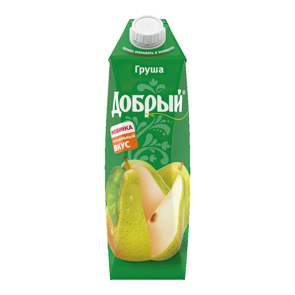 Сок "Добрый" Груша  1л*12шт 
