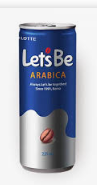 Холодный кофе Lotte "Let`s Be" Arabica 0,235л*30шт 