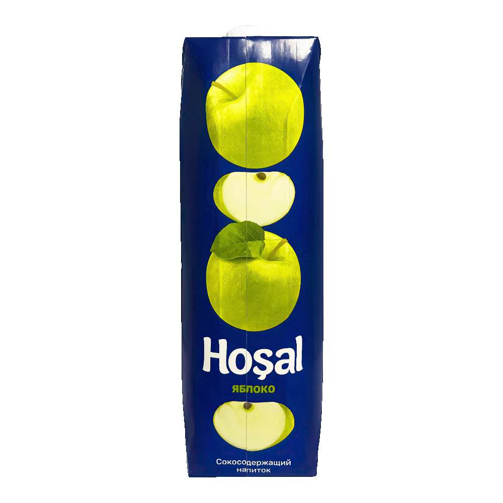Сок (ХОСАЛ) Яблоко,HOSAL JUICE APPLE 1л*12шт  (75уп/пал) штуки