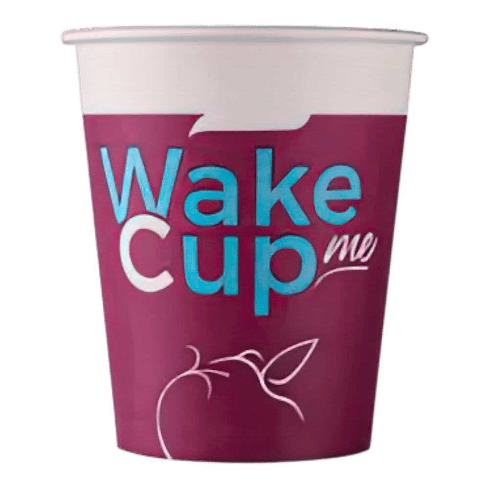 Стакан бум. Wake Me Cup 180мл D-72 НВ72-205 (80шт/туба*25)