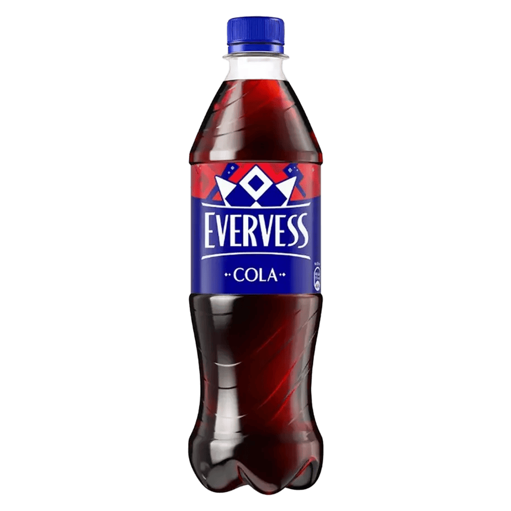 Кола Evervess Cola ПЭТ 0,5л*12шт ПЭТ(108 уп/пал) штуки