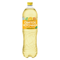 Святой источник Лимон/Цитрус ПЭТ 1,5л*6шт (84 уп/пал) штуки !!!
