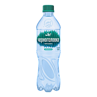 Черноголовка. Вода газ "Питьевая" 0,5л*12шт	(126 уп/пал)