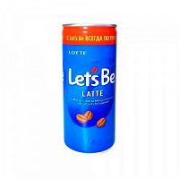 Холодный кофе Lotte "Let`s Be" Latte 0,24л*30шт