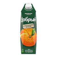 Сок "Добрый" Апельсин  1л*12шт 