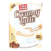 Кофе "Тора Бика"CREAMY LATTE"30гр* 1уп**20шт* 12бл
