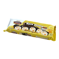 Мини-рулет Мастер десерта Вар.Сгущенка 175гр*15шт