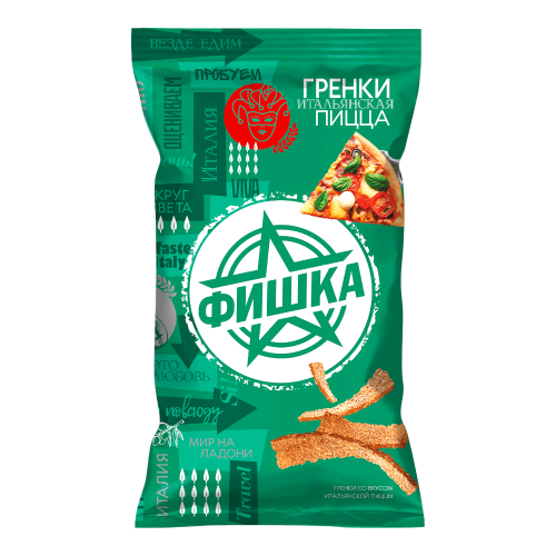 Гренки ФИШКА Пицца итальянская 120гр*20шт